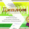 Диплом XIV конференции «Информационные технологии в образовании» 2004 год