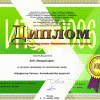 Диплом XVI конференции «Информационные технологии в образовании» 2006 год